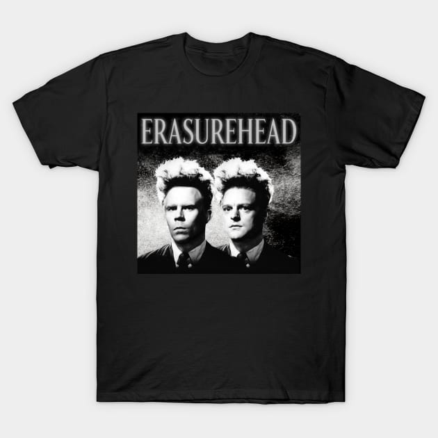 Erasurehead ))(( Erasure Eraserhead Mash-Up T-Shirt by darklordpug